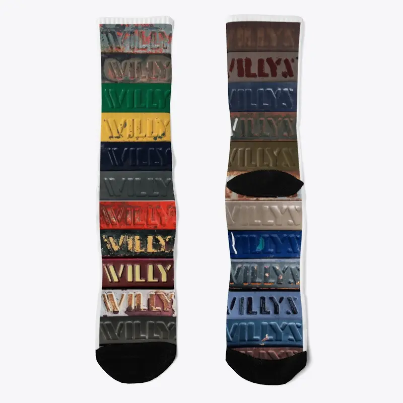 Willys Logo Crew Socks